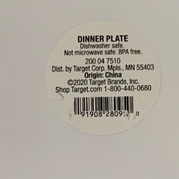 Target Christmas Penguin Holiday 2020 Dinner Plate Platter Blue Melamine TAGS - Picture 8 of 8